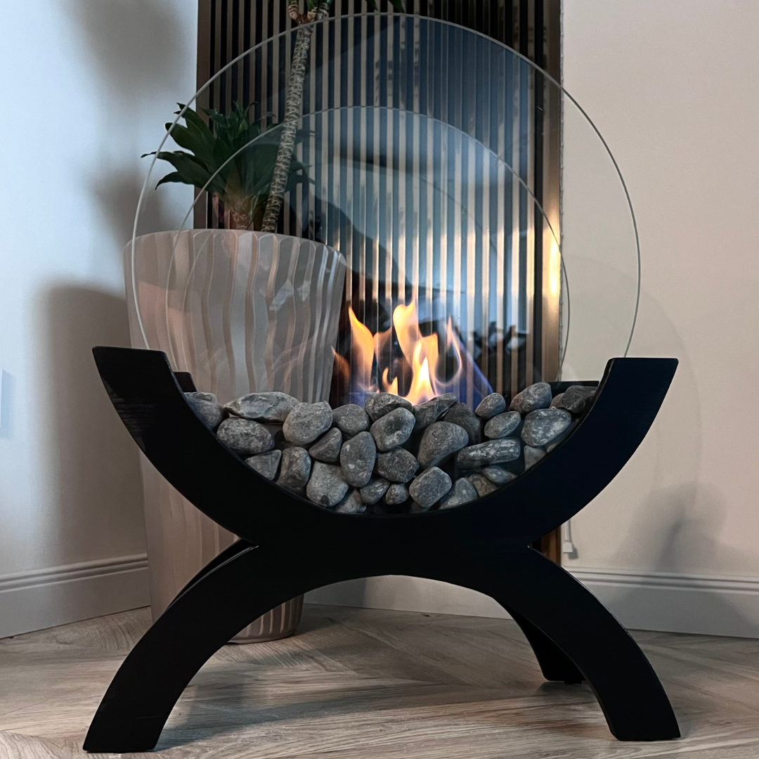 BIO FIREPLACE "SCOBS" CLASSIC BLACK