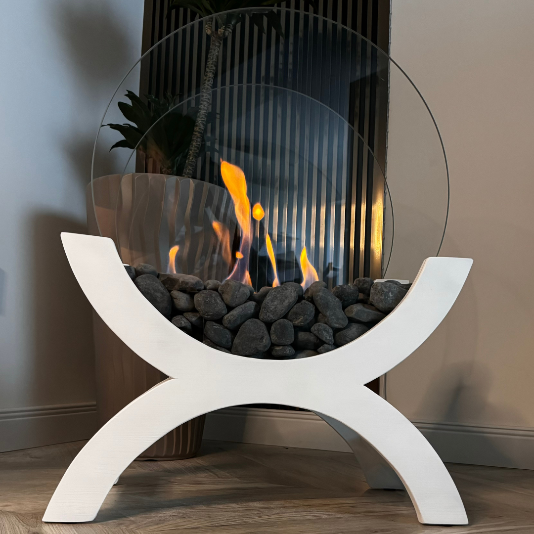 BIO FIREPLACE "WHITE" PRESTIGE