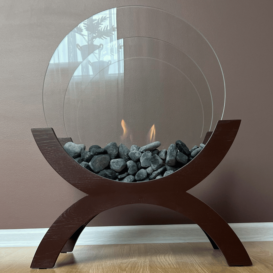 BIO FIREPLACE "MAHOGANY" PRESTIGE