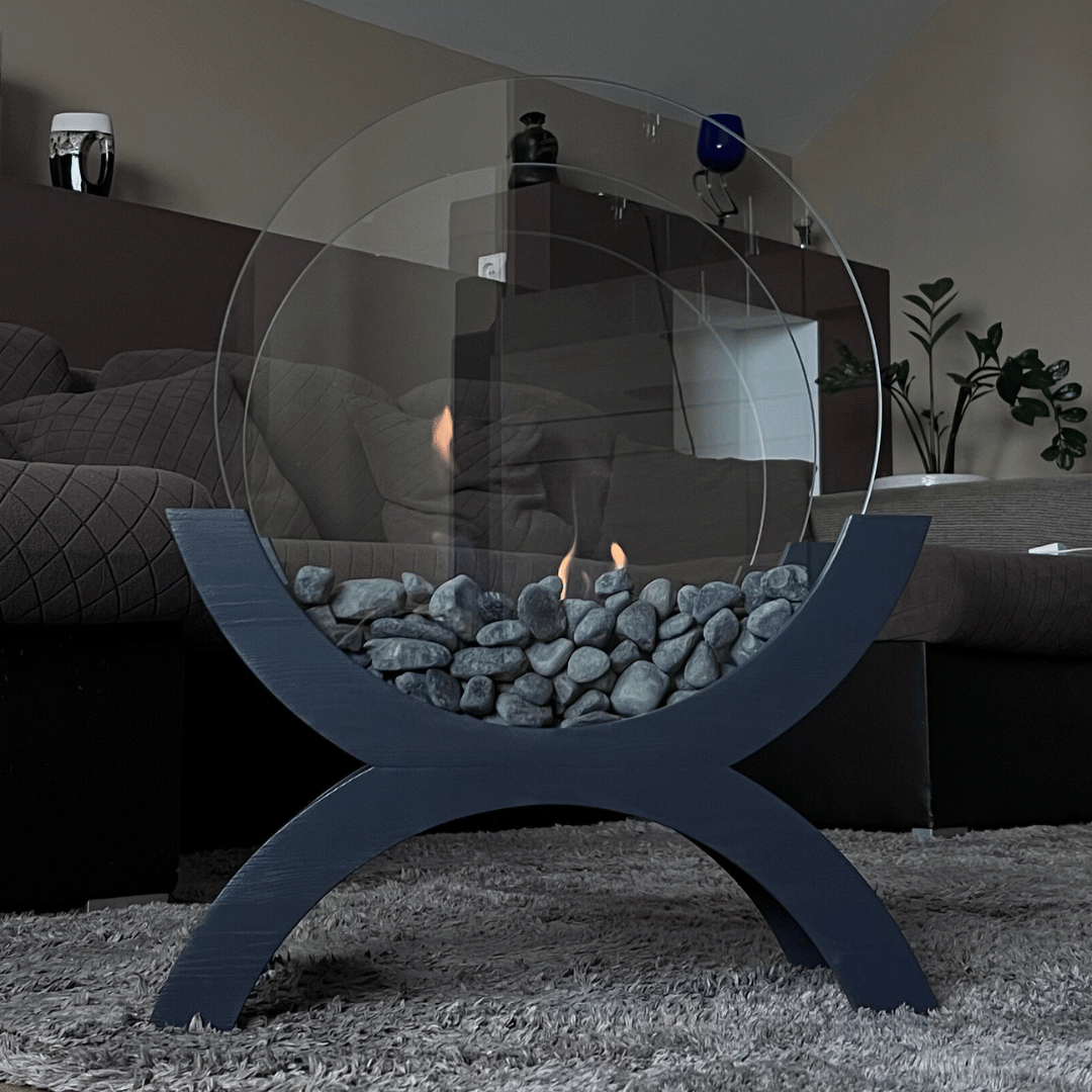 BIO FIREPLACE "GREY" CLASSIC